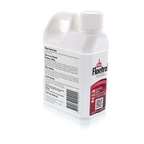 Back of Floetrol Acrylic Paint & Stain Conditioner
