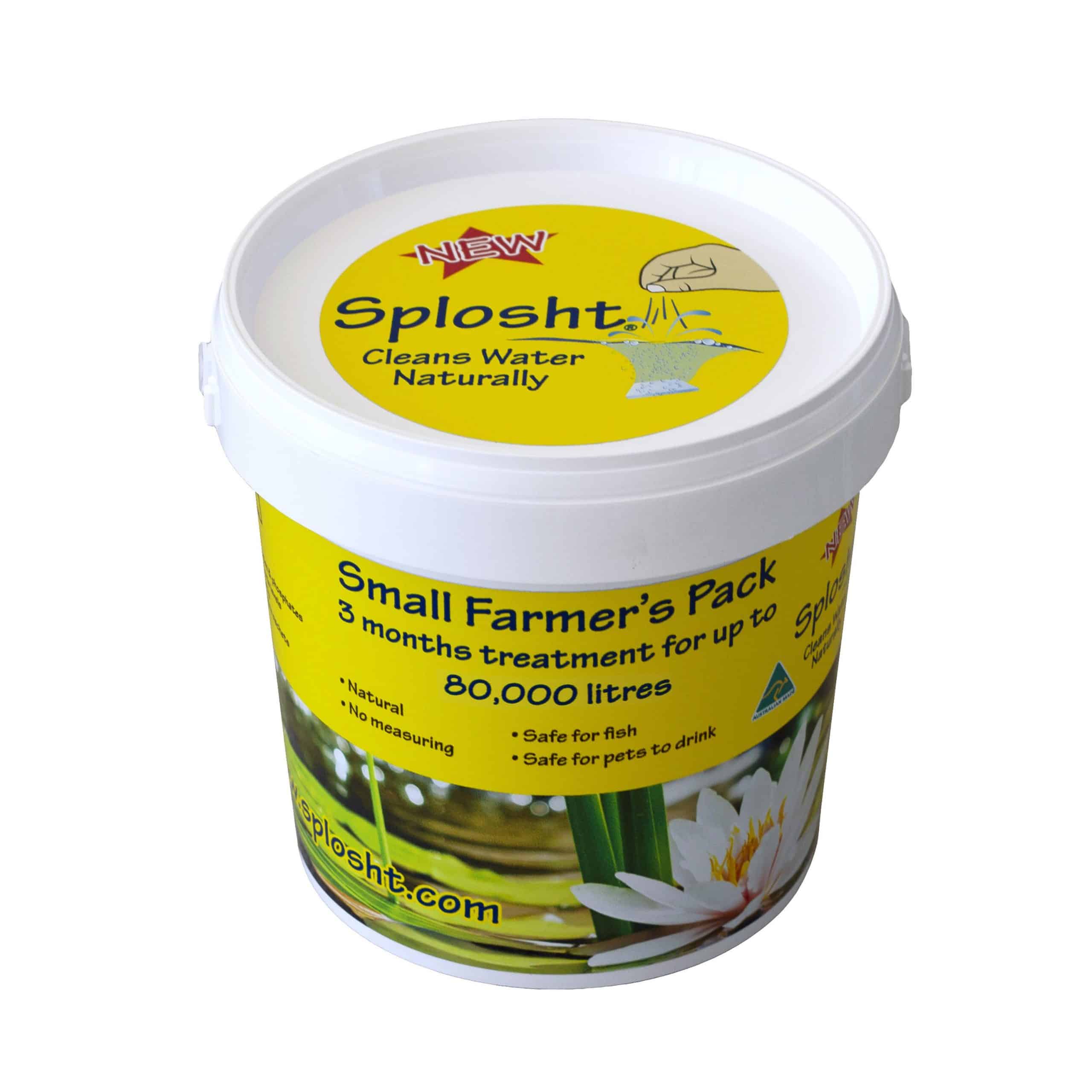A small Splosht farmers pack