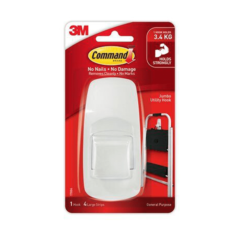 Jumbo Hook Command 1pk- 17004