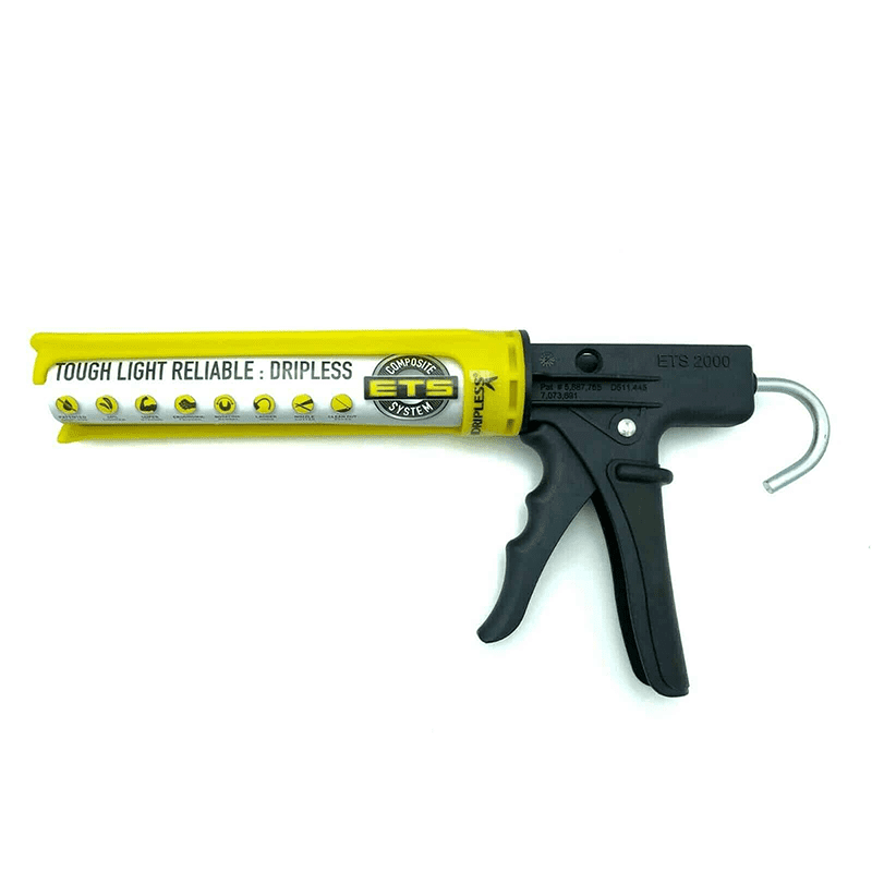 Caulk Gun Dripless Inc Ets2000 Ergo Composite Frame Caulking Gun