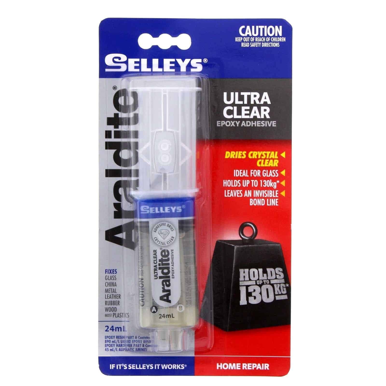 Selleys Araldite Ultra Clear Xpoxy Adhesive