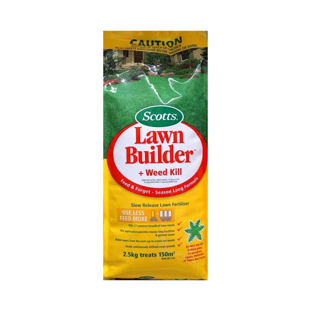 LAWN FERTILISER + WEED KILL