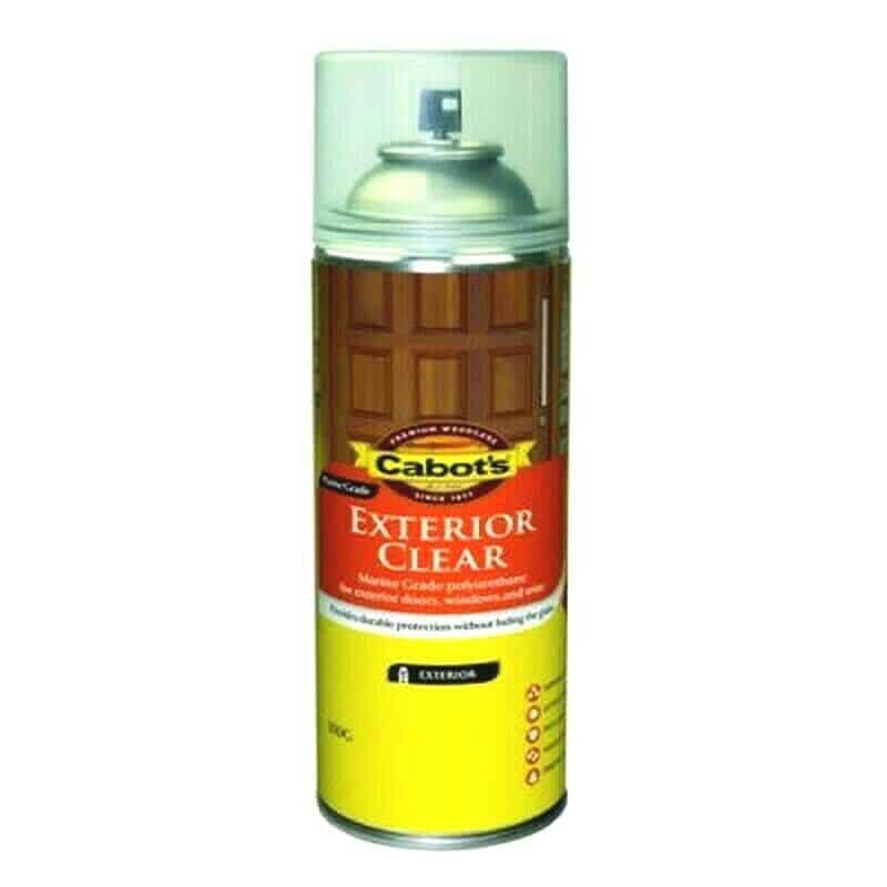 SATIN Cabots EXTERIOR CLEAR Marine Grade