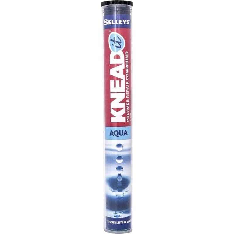 Selleys KNEAD IT AQUA Polymer Repair Compound 110g Underwater Damp Wet Repair