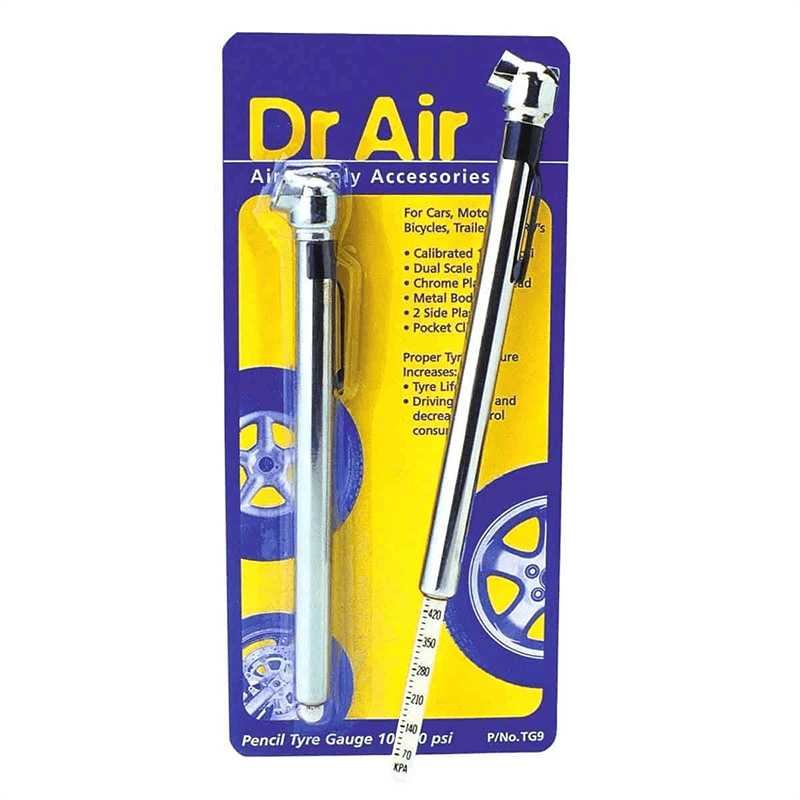 Tyre-Pressure-Gauge-DR-AIR-PENCIL-TYRE-GAUGE-10-100-psi