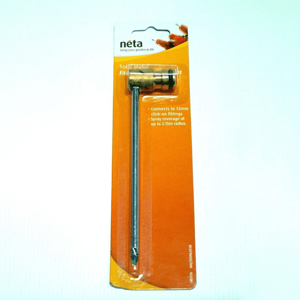 SPRINKLER NETA Solid Metal Fanjet Spike Sprinkler - 12mm click on